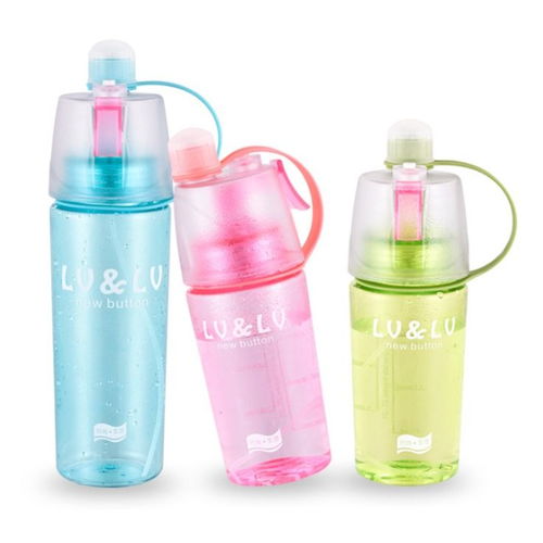 夏季運動新寵：韓版創意噴霧水杯，為你的軍訓與運動降溫增彩